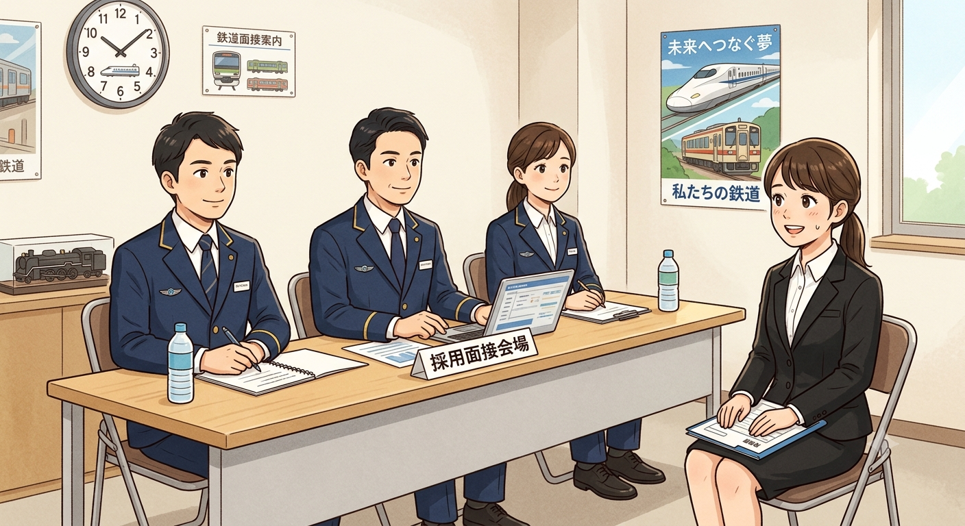 鉄道会社の面接